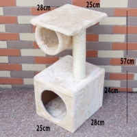 Climbing Frame Cat Beds  White