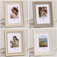 Rustic Shabby Chic Style Wooden 6x4 Inch Freestanding Photo Frame
