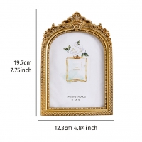 Golden Arches Vintage Modern Rustic Shabby Chic Style Wooden Metal Freestanding Photo Frame